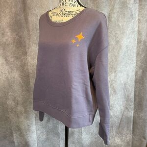 Pact Purple Sweatshirt with Orange Star